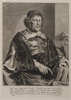 PP 0034
<br/>
Portret van Kaspar van Baerle
<br/>
<em>Matham, Theodor (1605/1606-1676)</em>